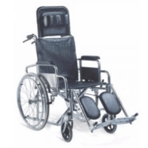 Recliner Steel (Chrome) Wheelchair