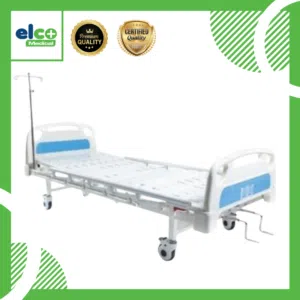 Manual 2 Function Hospital Bed - Adjustable and Reliable for Patient Care