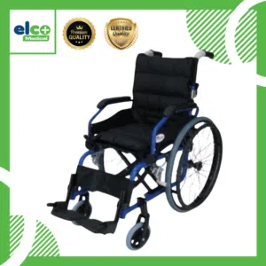 Aluminium Lightweight Paediatric Wheelchair - Foldable and Adjustable