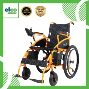 Motorized Wheelchair E-500 (EC) - Foldable, Lightweight, and User-Friendly