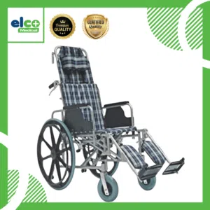 Recliner Lightweight Wheelchair - Comfortable, Adjustable, and Portable
